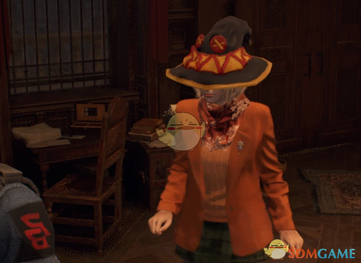 《生化危机4：重制版》阿什莉的惠惠魔女帽MOD