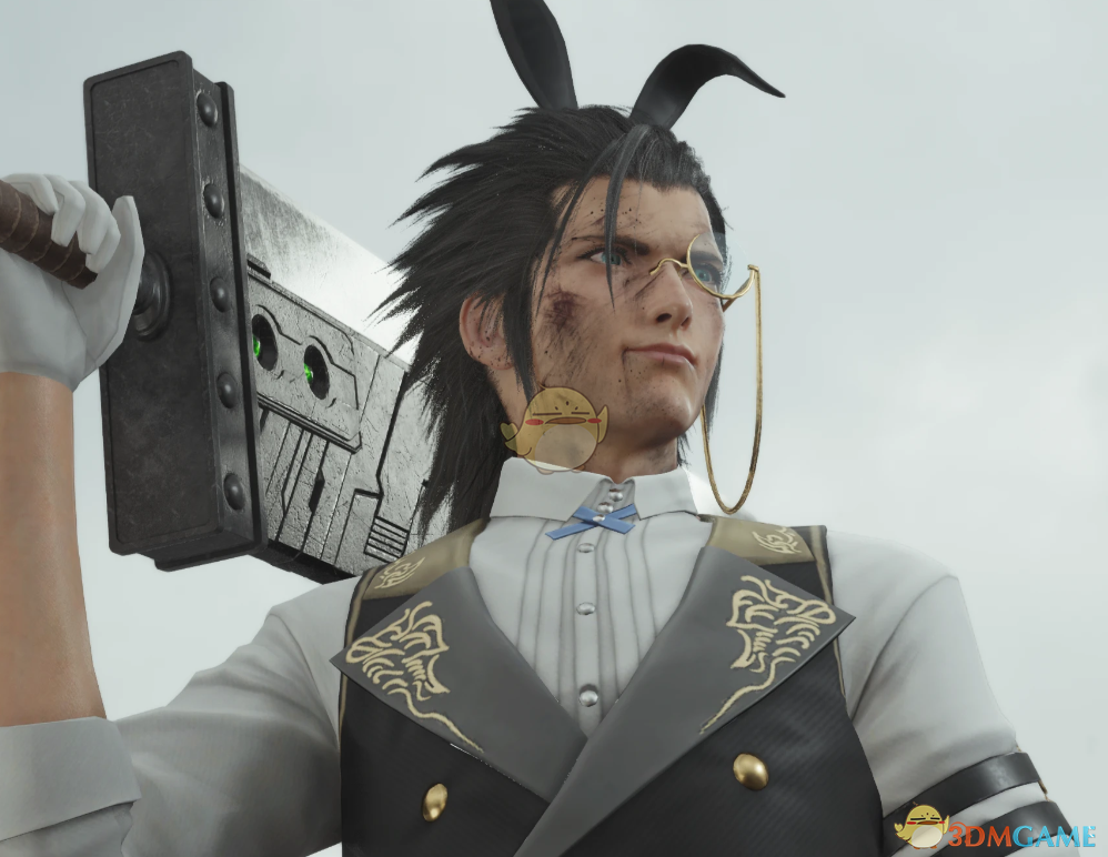 《最终幻想7：重生》扎克的兔管家服装MOD