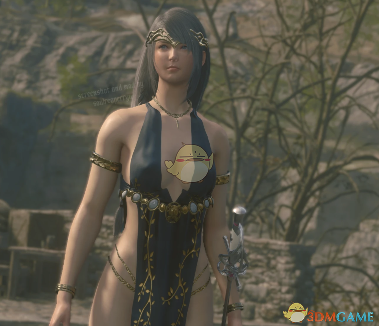 《最终幻想16》吉尔的艾尔登法环玛丽卡服饰MOD