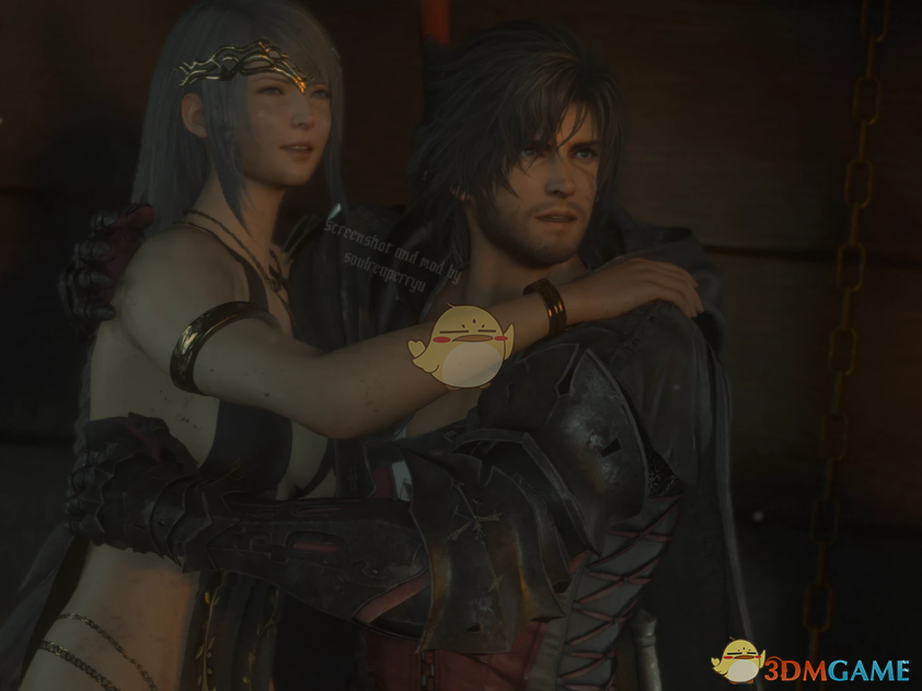 《最终幻想16》吉尔的艾尔登法环玛丽卡服饰MOD