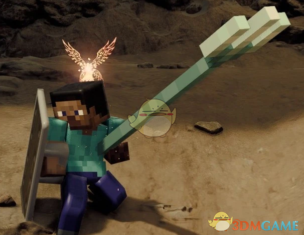 《怪物猎人：荒野》我的世界三叉戟和盾牌MOD