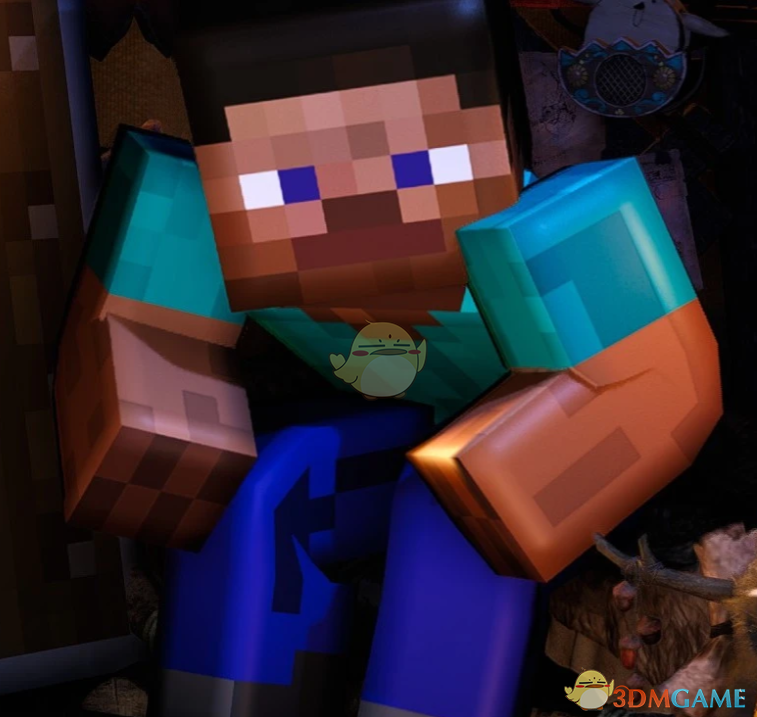 《怪物猎人：荒野》我的世界史蒂夫外观MOD