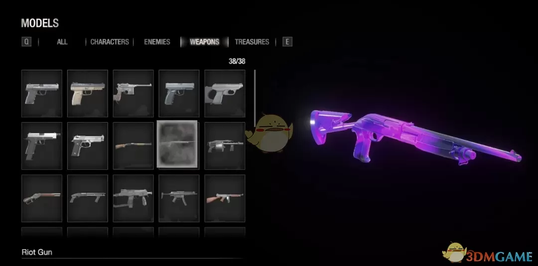 《生化危机4：重制版》暗物质霰弹枪MOD