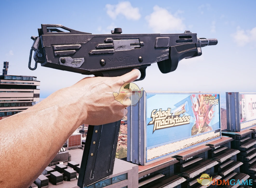 《赛博朋克2077》南非MAG-7霰弹枪MOD