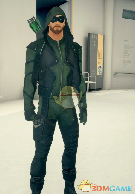 《师父》扮演堡垒之夜绿箭侠MOD