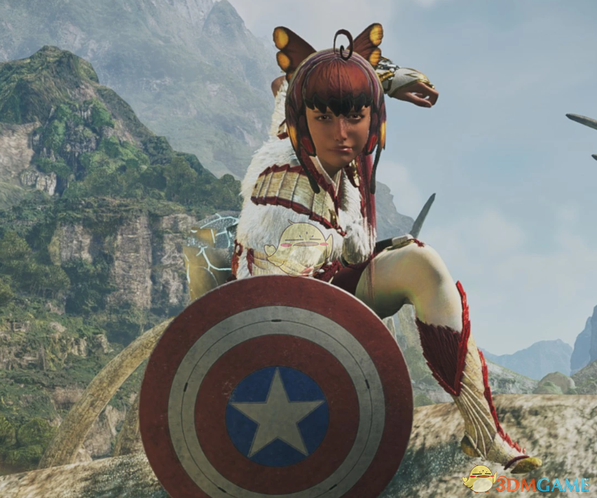 《怪物猎人：荒野》美国队长盾牌和雷神之锤MOD