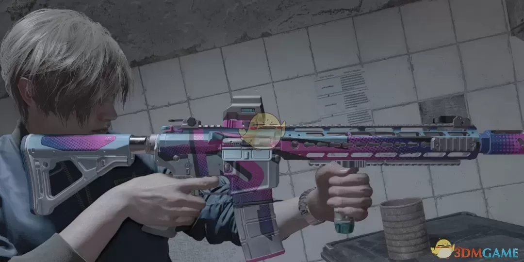 《生化危机4：重制版》使命召唤霓虹弗基泰克侦查步枪MOD