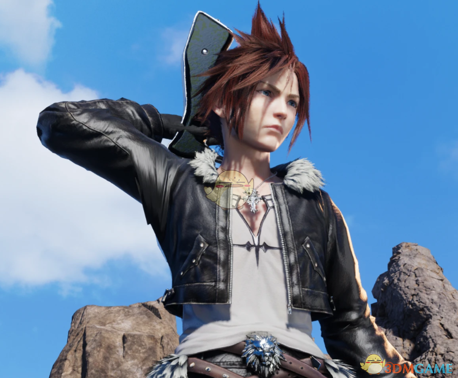 《最终幻想7：重生》克劳德的最终幻想斯考尔套装MOD