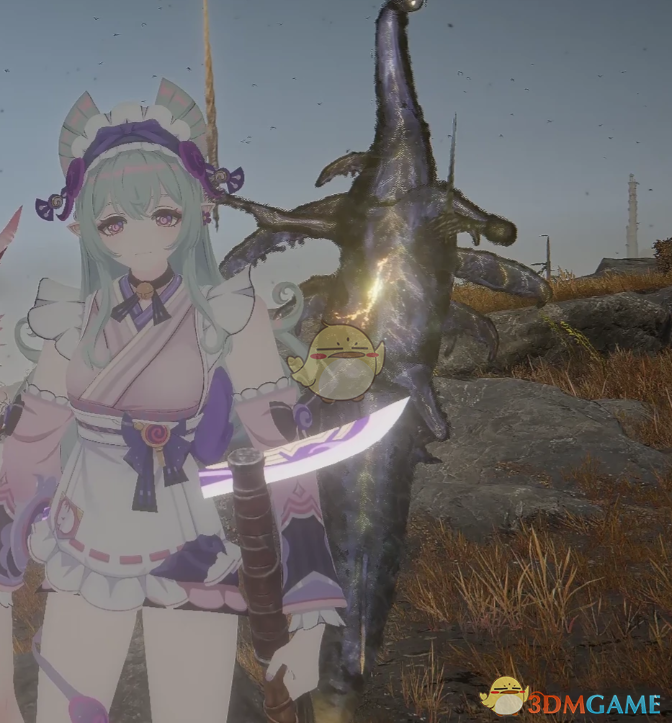 《艾尔登法环》原神梦见月瑞希替换梅瑟莫士兵MOD