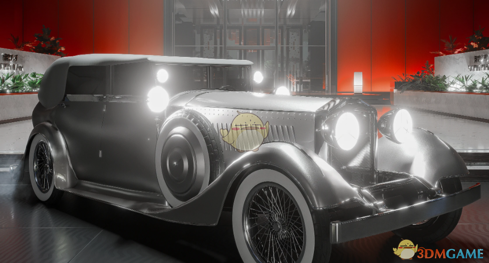 《赛博朋克2077》1930宾利Speed Six蓝色列车MOD