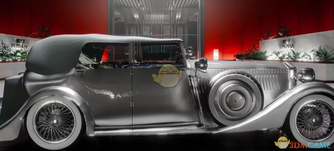 《赛博朋克2077》1930宾利Speed Six蓝色列车MOD