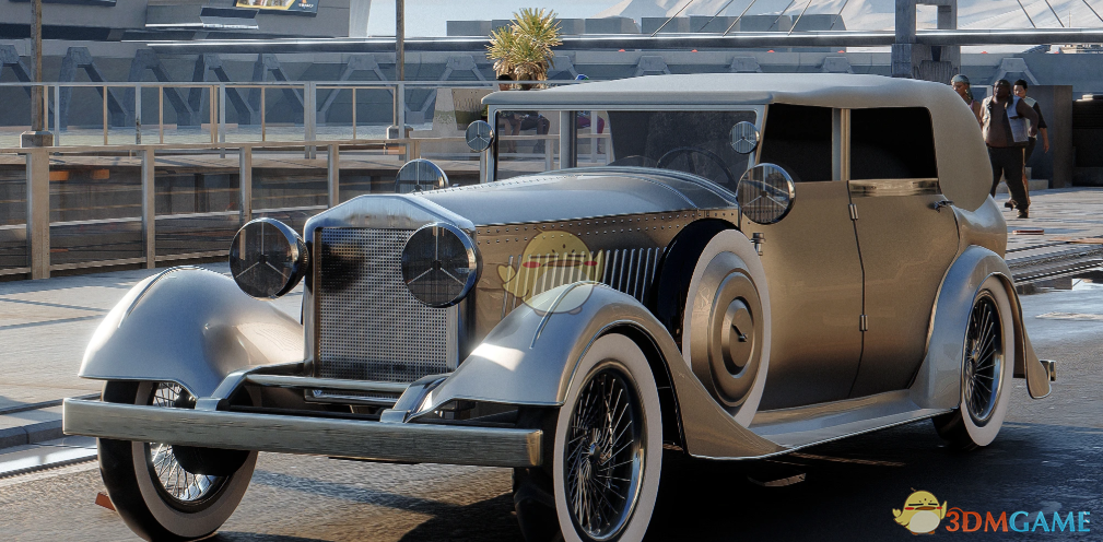 《赛博朋克2077》1930宾利Speed Six蓝色列车MOD