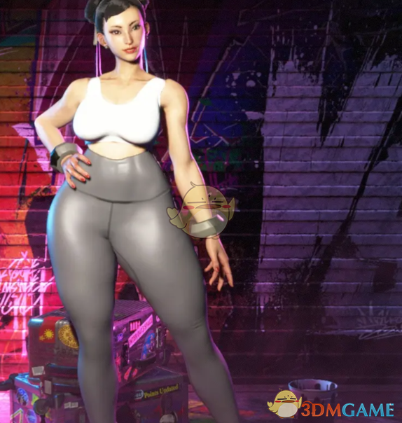 《街头霸王6》春丽的瑜伽服MOD