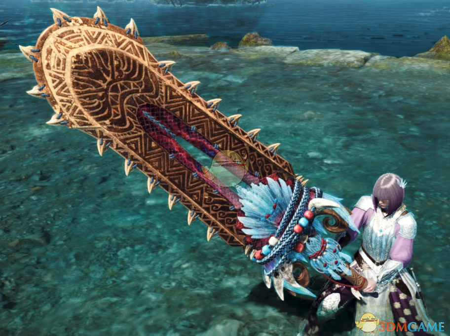 《怪物猎人：荒野》波衣龙巨齿大剑MOD