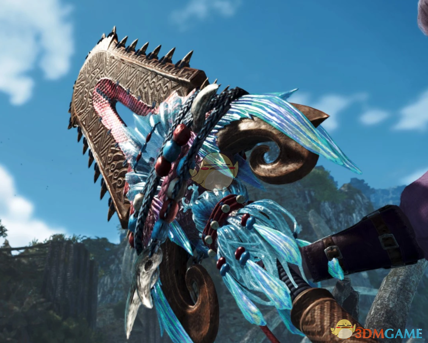 《怪物猎人：荒野》波衣龙巨齿大剑MOD