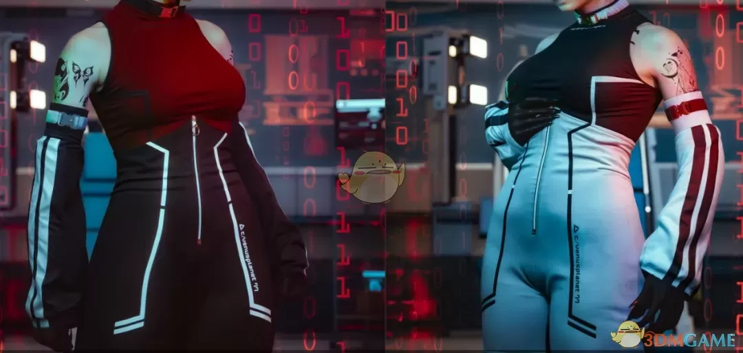 《赛博朋克2077》月露娜作战服MOD