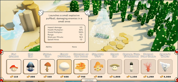 《Shrooms! Tower Defence》电脑版