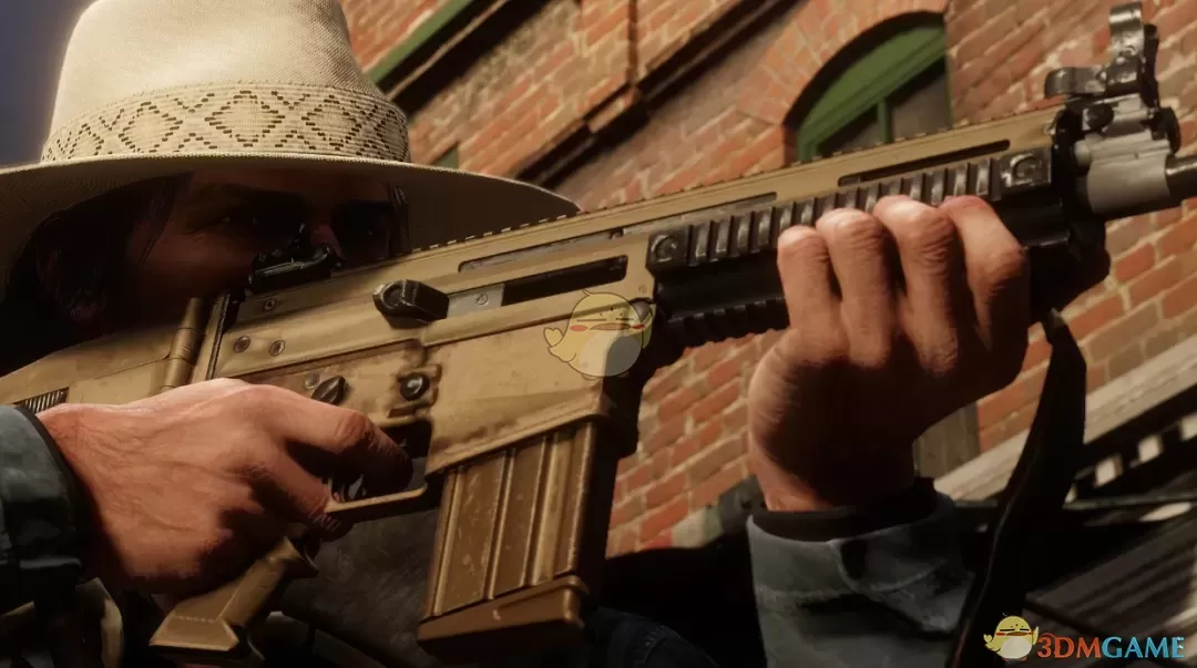 《荒野大镖客2》SCAR突击步枪MOD