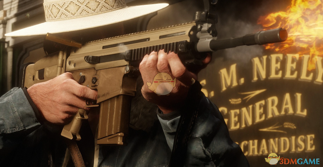 《荒野大镖客2》SCAR突击步枪MOD