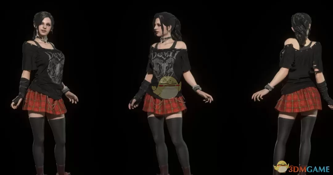 《生化危机4：重制版》阿什莉的地雷系少女套装MOD