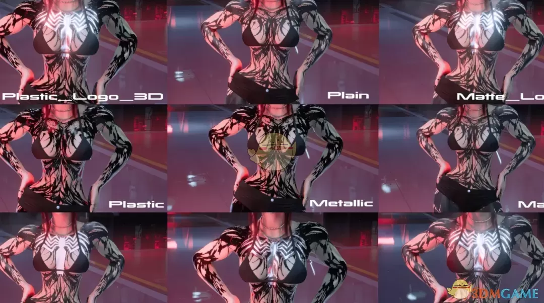 《赛博朋克2077》毒液纹身MOD