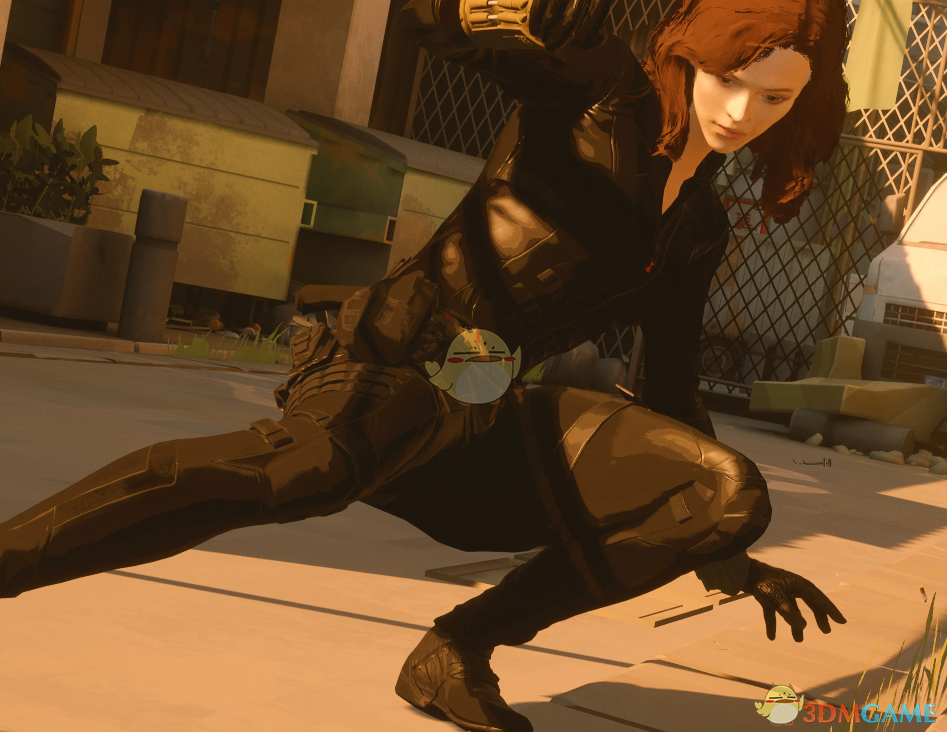 《师父》扮演漫威黑寡妇MOD