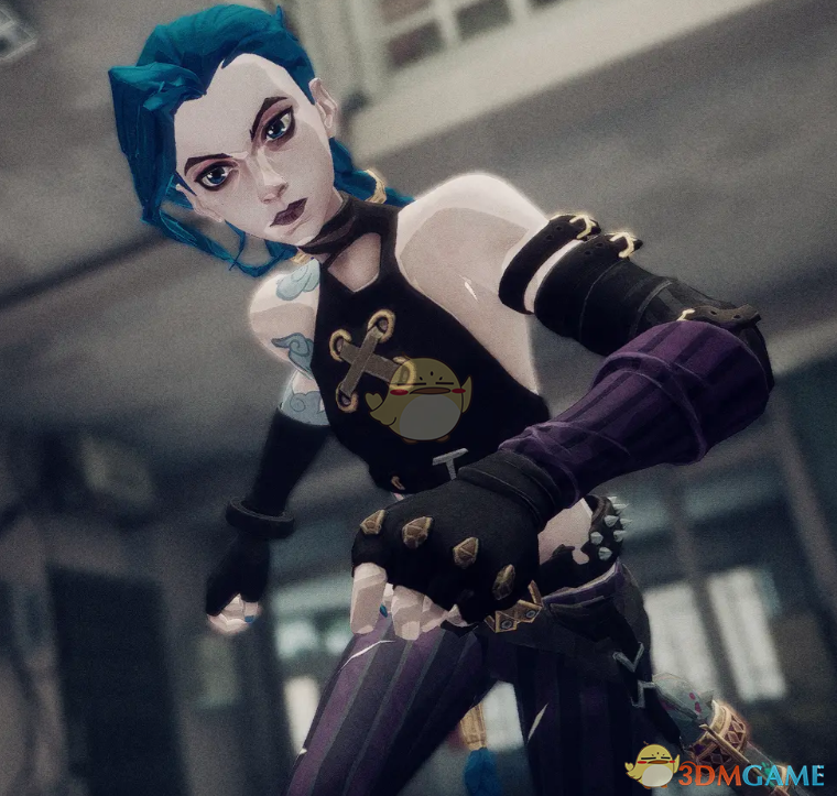 《师父》扮演英雄联盟金克斯MOD