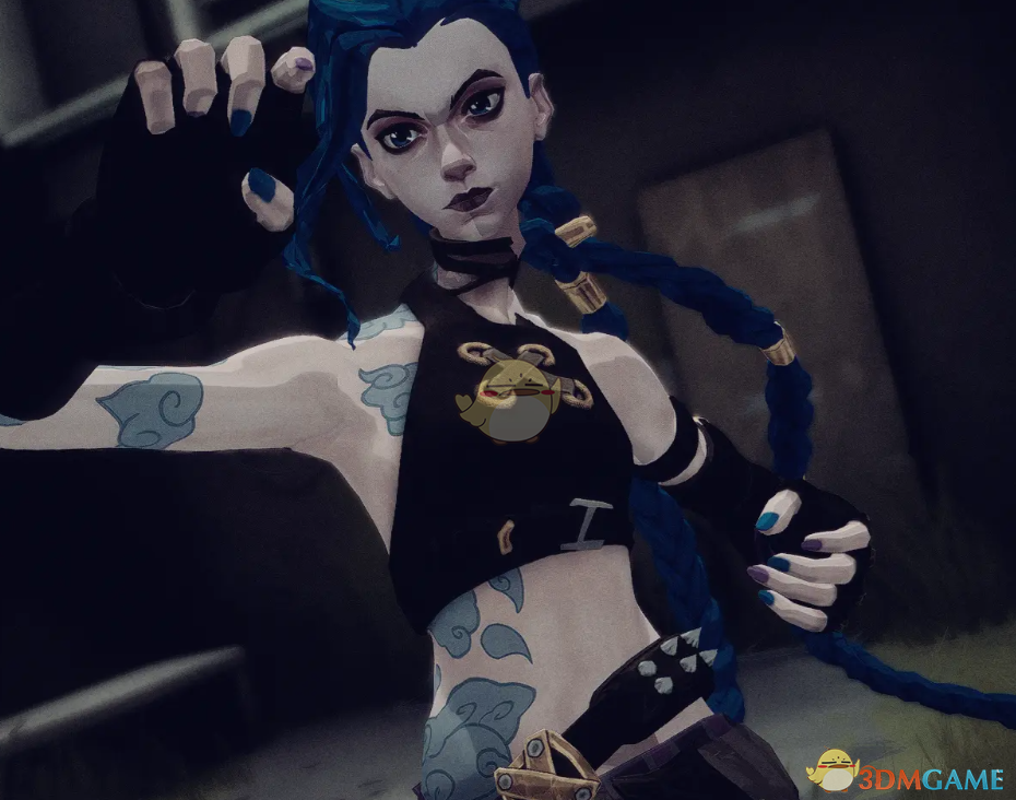 《师父》扮演英雄联盟金克斯MOD