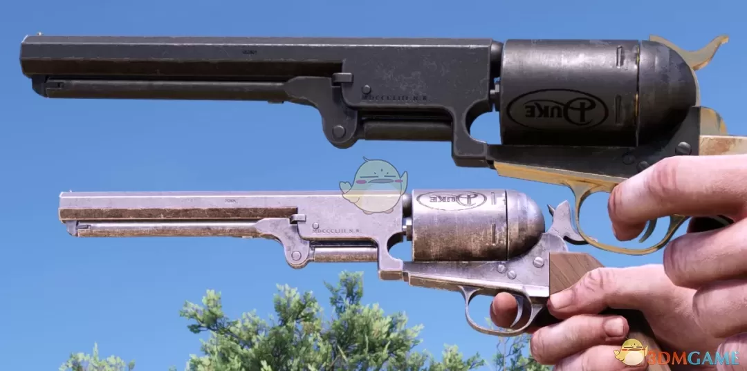 《荒野大镖客2》金属海军左轮手枪MOD