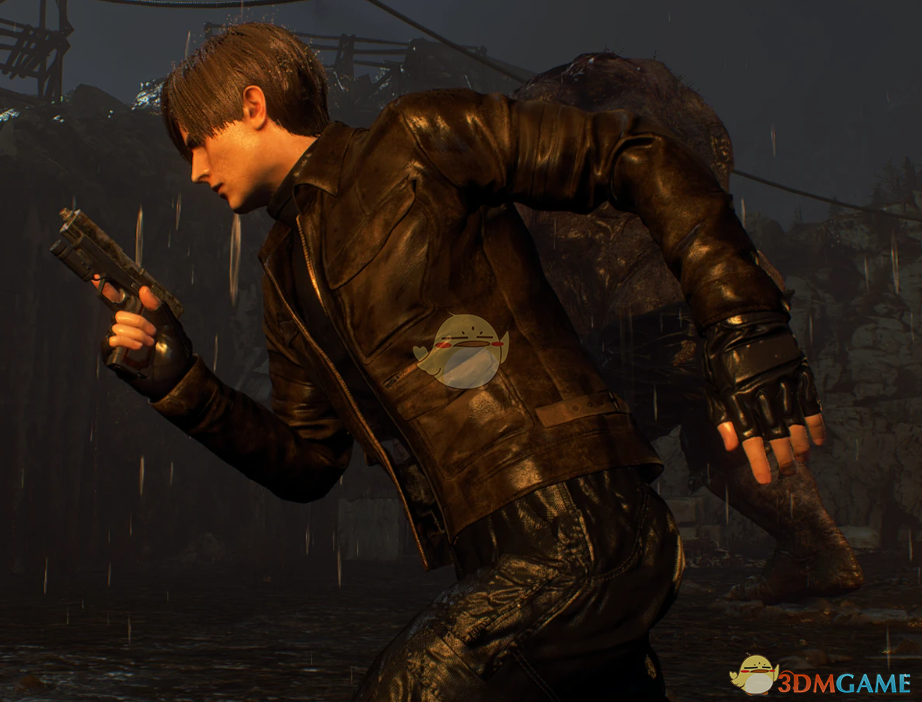 《生化危机4：重制版》里昂的休闲风恶化夹克MOD