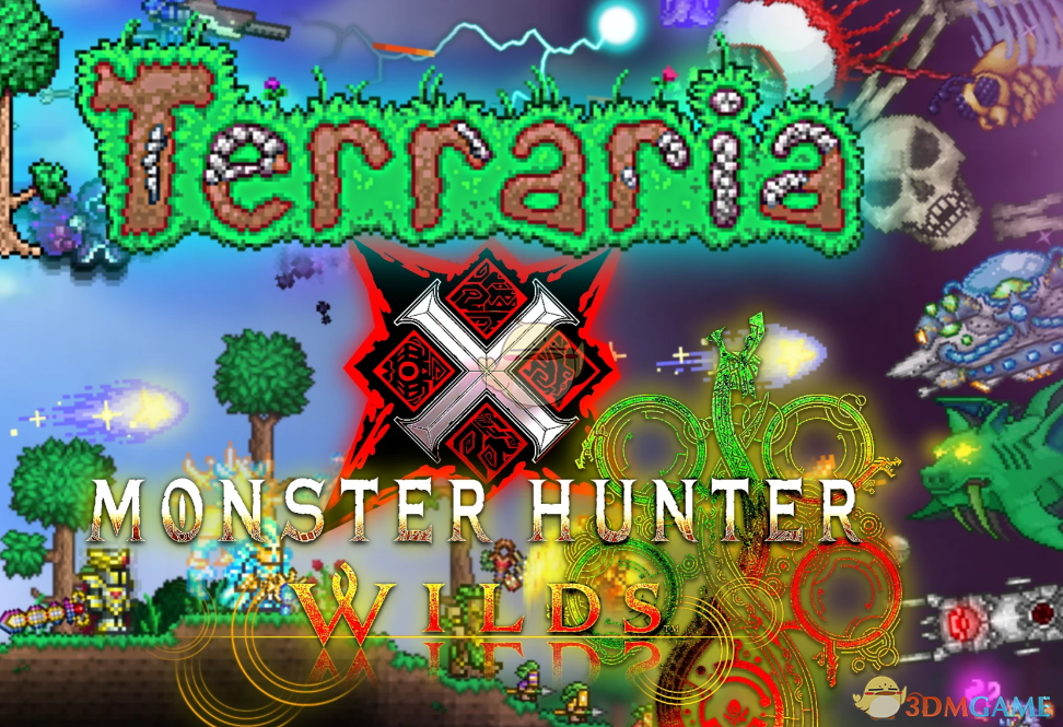 《怪物猎人：荒野》泰拉瑞亚游戏字体MOD