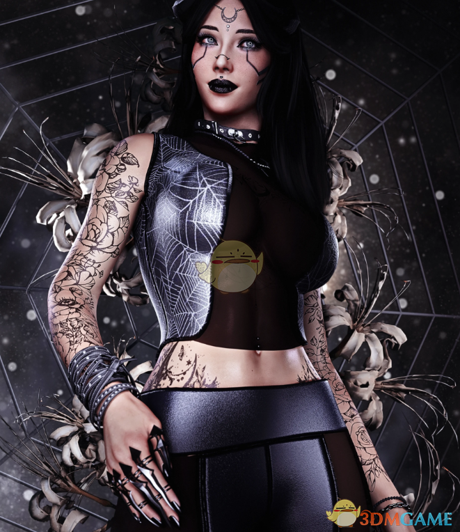 《赛博朋克2077》细纹作战服MOD