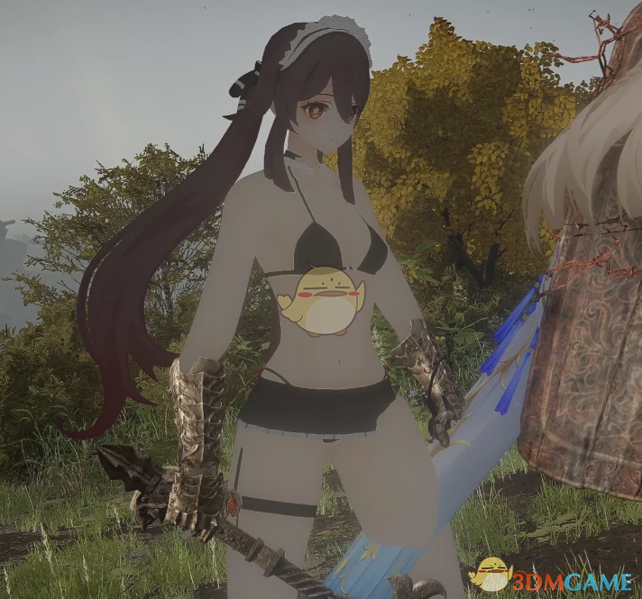 《艾尔登法环》原神胡桃替换火焰习武修士MOD