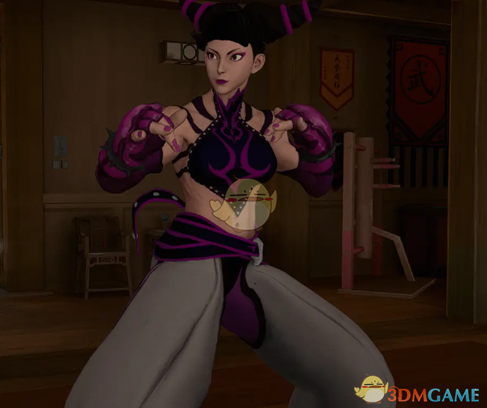 《师父》扮演街头霸王5韩蛛俐MOD