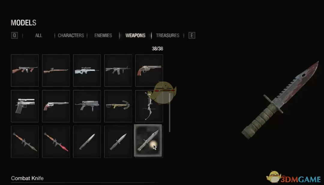 《生化危机4：重制版》血腥战斗匕首MOD