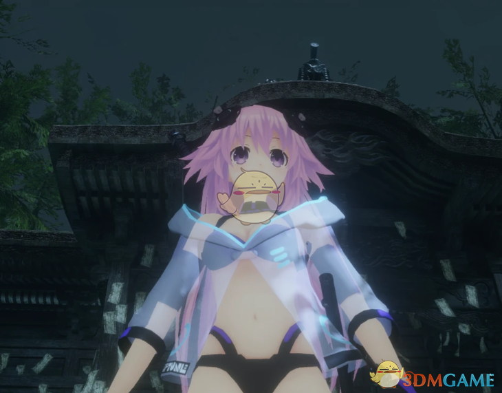 《只狼：影逝二度》超次元游戏海王星涅普缇努替换狼模型MOD