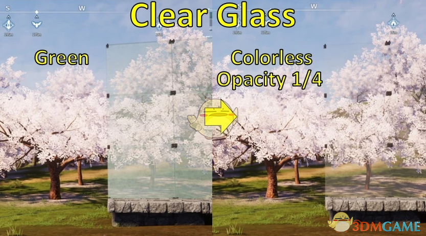 《幻兽帕鲁》更加透明的玻璃MOD