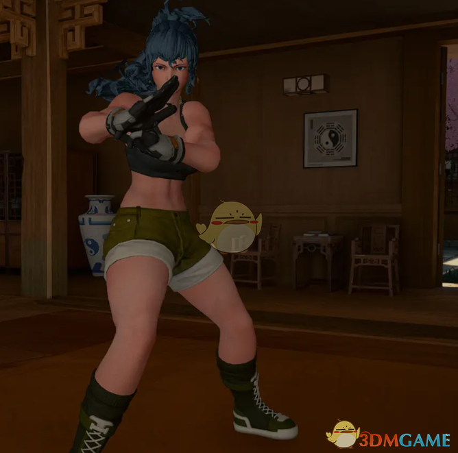 《师父》扮演饿狼传说莉安娜MOD