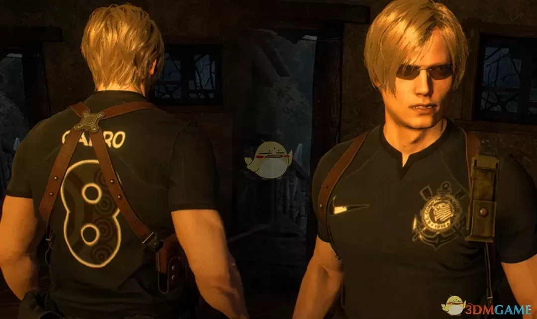 《生化危机4：重制版》里昂的科林蒂安球衣MOD