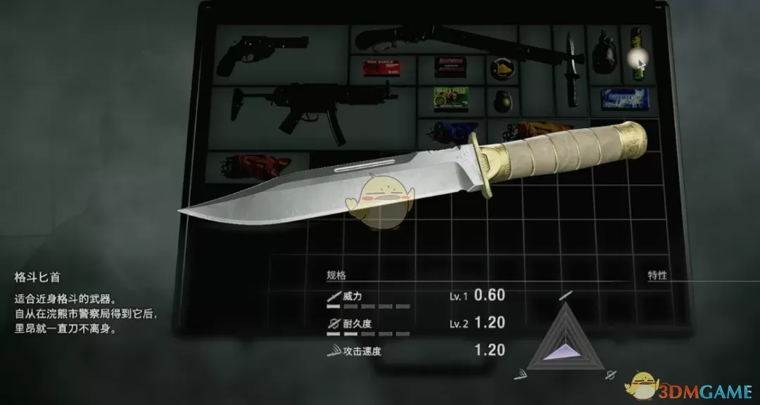 《生化危机4：重制版》使命召唤匕首MOD