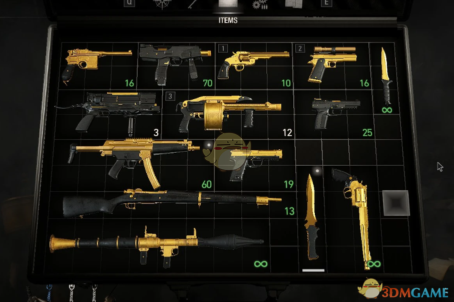 《生化危机4:重制版》所有武器多色纹理包MOD