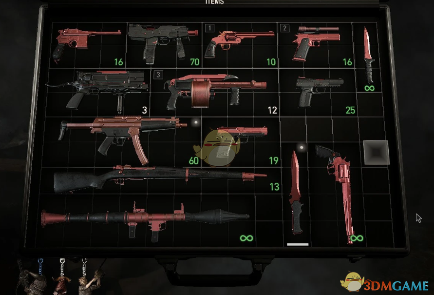 《生化危机4:重制版》所有武器多色纹理包MOD