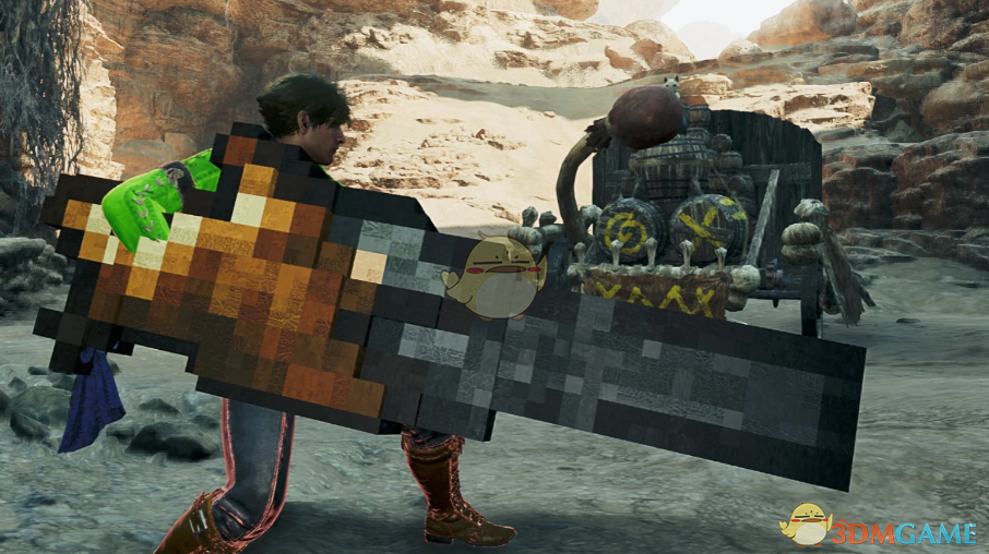 《怪物猎人：荒野》泰拉瑞亚迷你鲨MOD