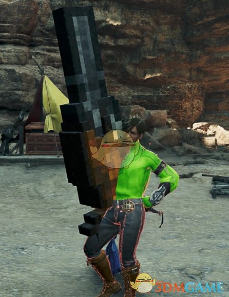 《怪物猎人：荒野》泰拉瑞亚迷你鲨MOD