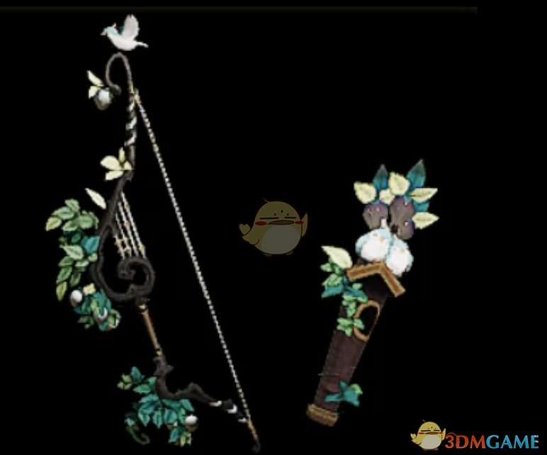 《怪物猎人：荒野》最终幻想14青鸟之巢弓箭MOD