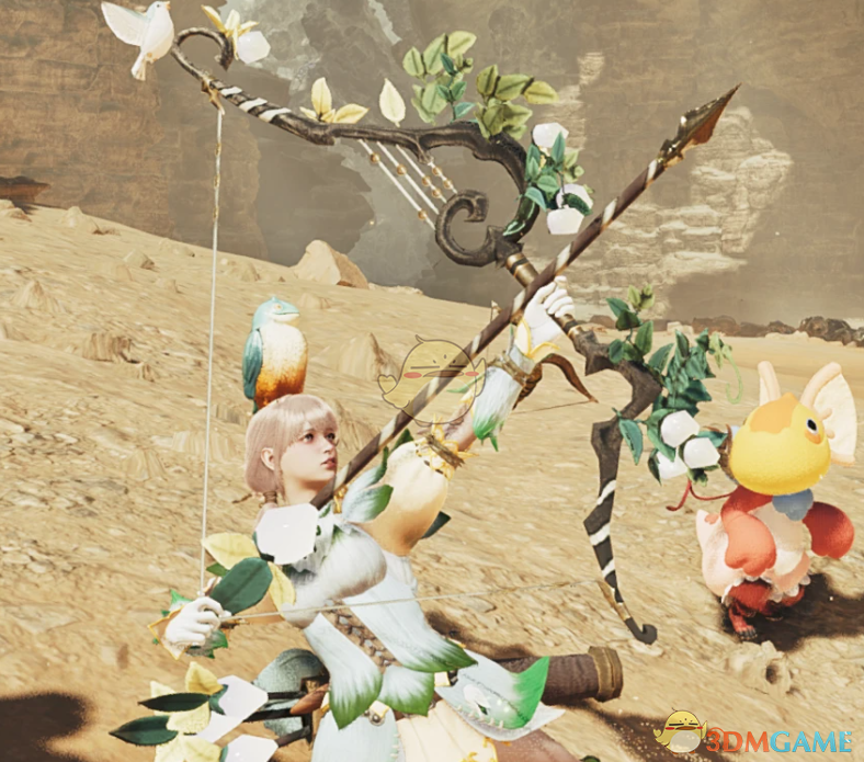 《怪物猎人：荒野》最终幻想14青鸟之巢弓箭MOD