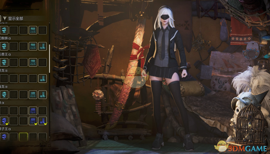 《怪物猎人：荒野》尼尔机械纪元大型角色外观包MOD