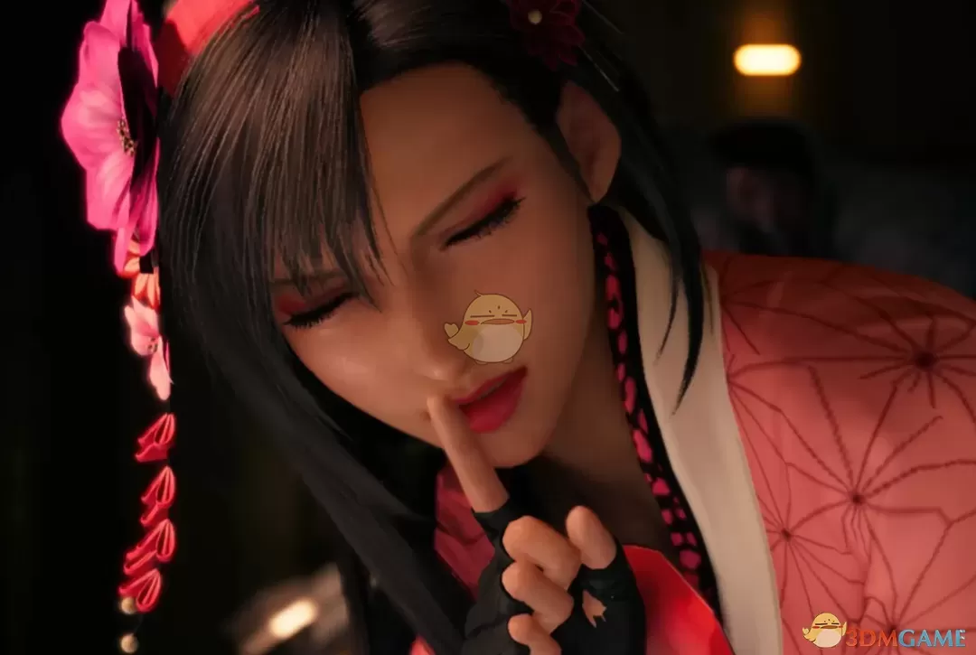 《最终幻想7：重制版》蒂法的樱花和服MOD