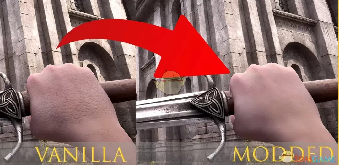 《上古卷轴4：湮灭重制版》丝滑细腻的皮肤MOD