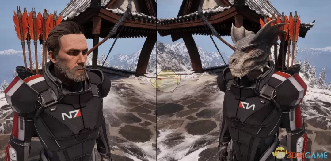 《上古卷轴4：湮灭重制版》质量效应N7盔甲MOD